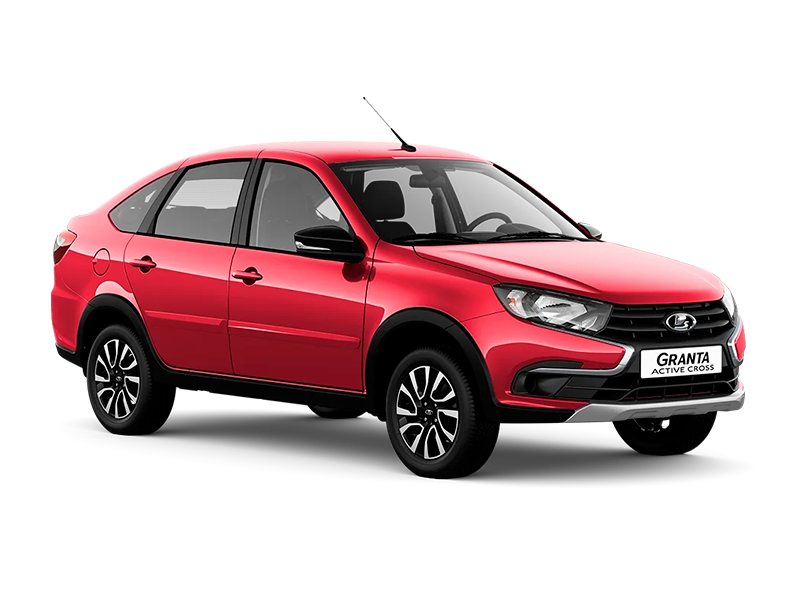 Lada Granta Active Cross - Бордовый "Фламенко" (181) - Металлик